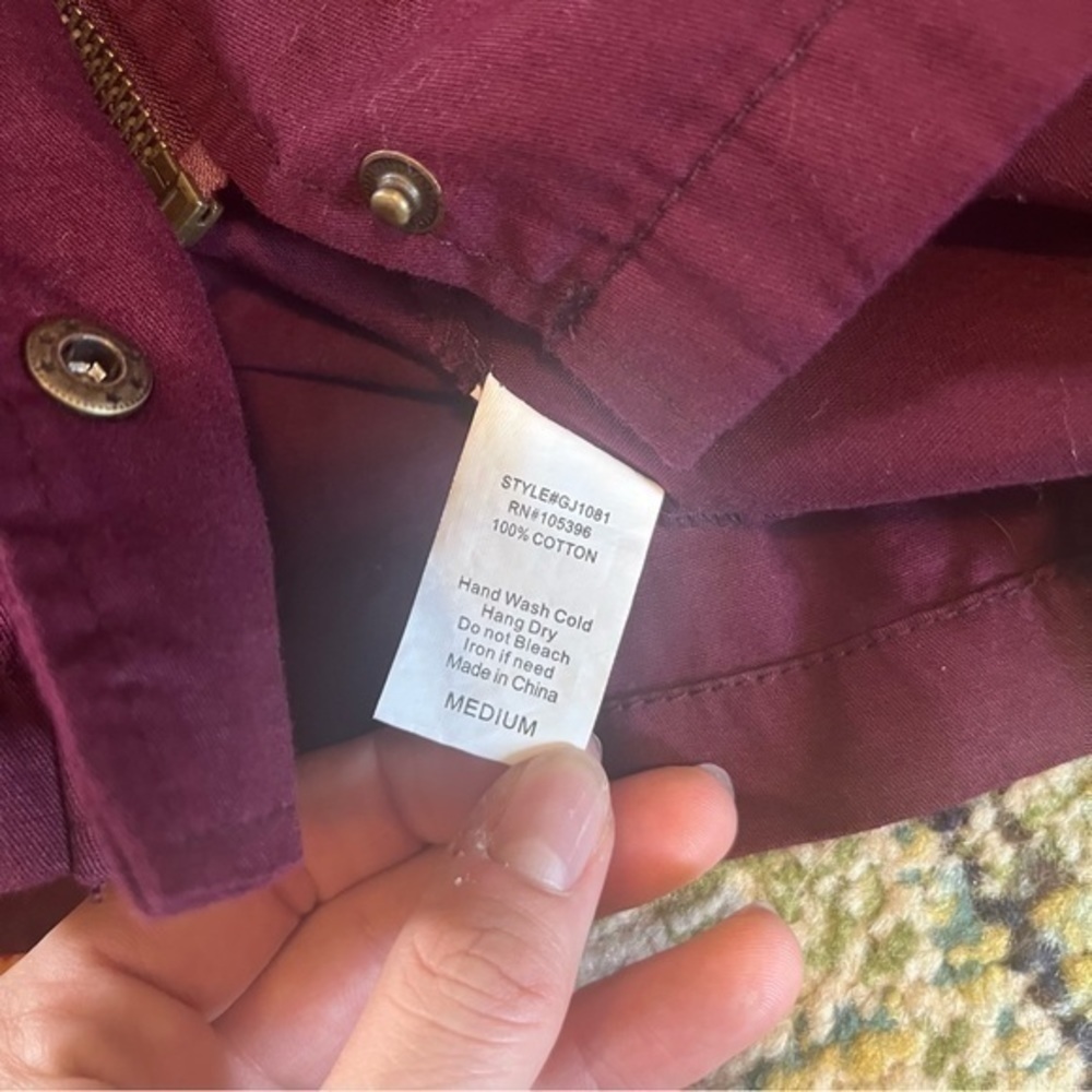 Purple 2Sable utility casual jacket - Picture 8 of 9